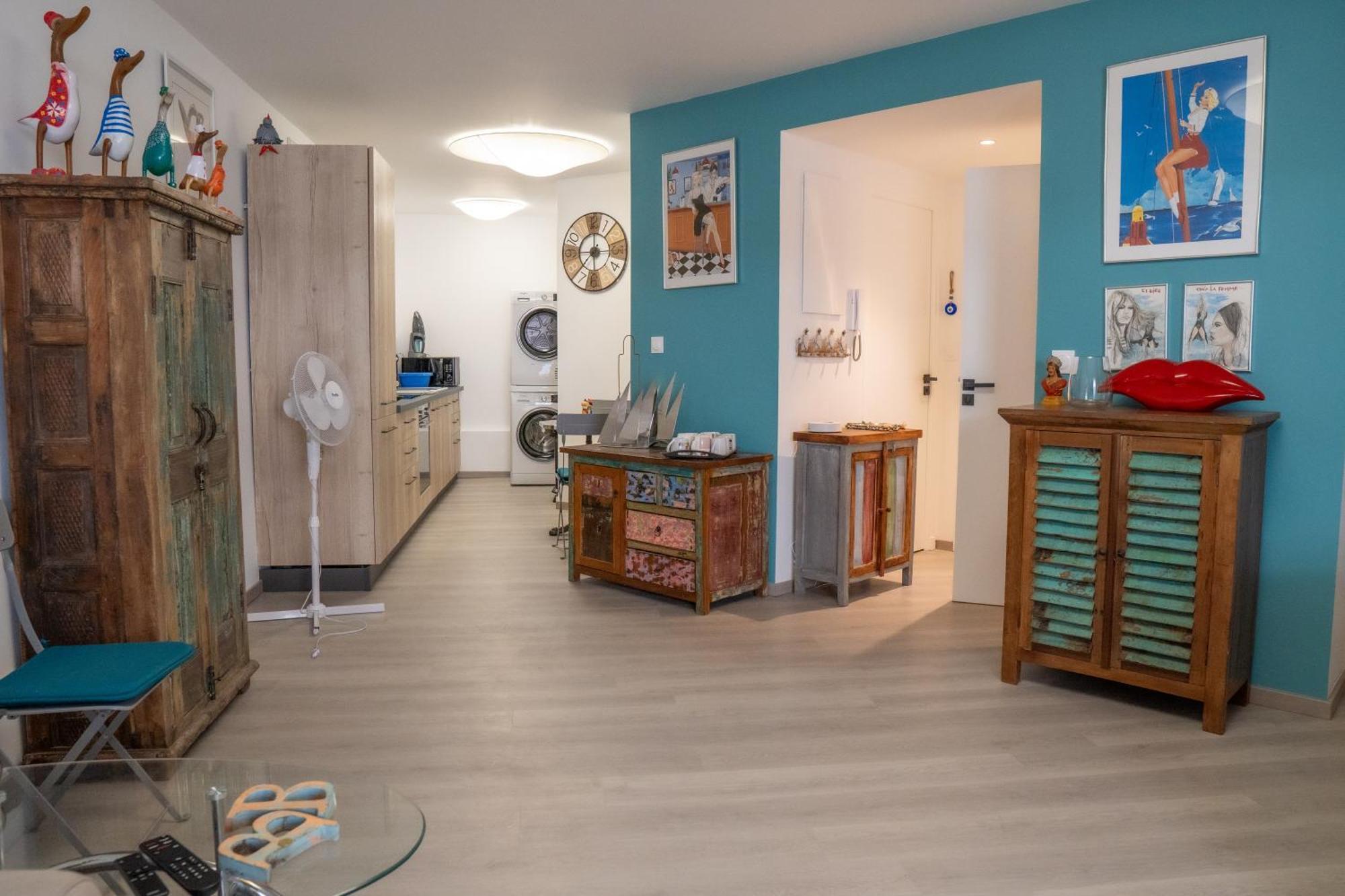 T2! 3 Ou 4 Personnes Centre Ville Neuf Avec Garage 사나리쉬르메르 외부 사진